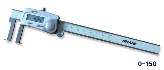 精密測量利器 三和牌扁頭內(nèi)溝槽數(shù)顯卡尺深度解析